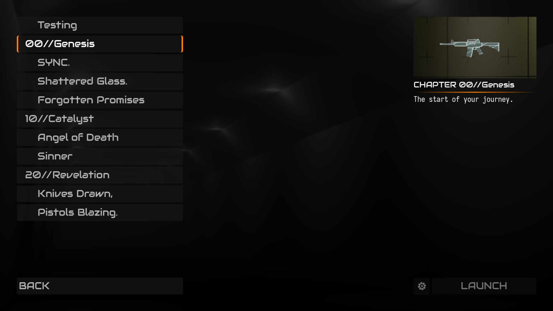 Level selection system with placeholder names